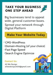 Promote your business poster