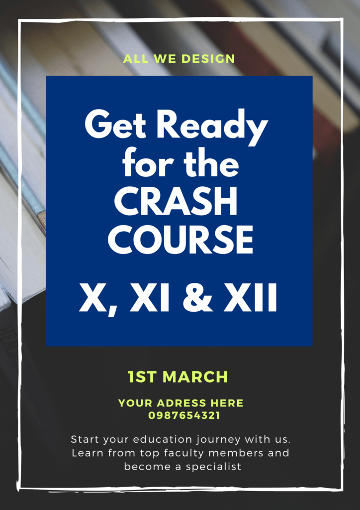 Crash Course Poster