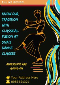Traditional Dance Form Poster